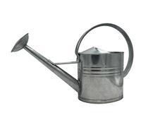 BURI Annaffiatoio in zinco, 10 l, annaffiatoio zincato a caldo, resistente annaffiatoio in metallo per interni ed esterni, con sistema di irrigazione