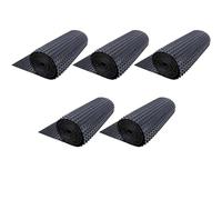 BURI Pellicola per aiuole rialzate, 5 x 6,5 x 0,9 m = 29,3 m², in HDPE, protezione per muri, protezione contro l'umidità, protezione dalle radici, protezione dai raggi UV, ritagliabile