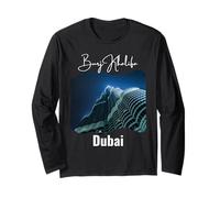 Burj Khalifa Dubai Medio Oriente Viaggi Souvenir Donne Uomini Maglia a Manica
