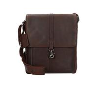 Burkely Antique Avery Messaggero Vera Pelle 28 cm marrone