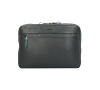 Burkely Bold Bobby Borsa porta PC Vera Pelle 39 cm nero