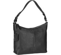 Burkely Soft Skylar Borsa hobo nero, pelle, donna