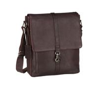 Burkely Borsa a tracolla 'Antique Avery' marrone scuro Uomo - Accessori - Borse e zaini - Borse - Borse da lavoro e per laptop - Borse in pelle Burkely One Size