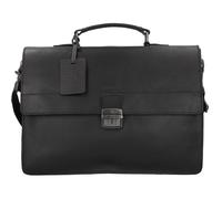 Burkely Vintage Dean Cartella nero, pelle, unisex