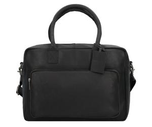 Burkely Cartella Mitch vintage in pelle 39 cm Scomparto per laptop nero