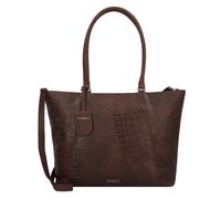 Burkely Cool Colbie Borsa shopper Vera Pelle 37 cm rosso