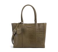 Burkely Cool Colbie Borsa shopper verde-oliva, pelle, donna