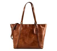 Burkely Fine Florence Borsa shopper Pelle 37 cm Scomparto per laptop marrone