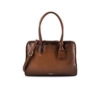 Burkely Ledger Valigetta Vera Pelle 40 cm Vano porta PC marrone