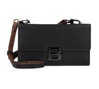 Burkely Modest Meghan Custodia per cellulare in pelle 17,5 cm nero