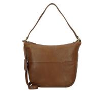 Burkely Natural Norah Borsa a spalla Vera Pelle 32 cm marrone