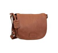 Burkely Pelle borsa a tracolla Soft Skylar Satchel Bag Round Chestnut marrone