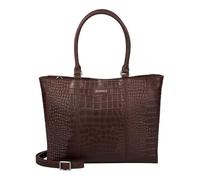 Burkely Pelle borsa da ufficio borsa shopper Cool Colbie Workbag Bold Brandy marrone scuro