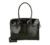 Burkely Pelle borsa da ufficio laptop bag con scomparto per laptop Cool Colbie Workbag 15,6" Olive oliva