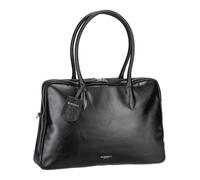 Burkely Pelle borsa da ufficio laptop bag Ledger Workbag 15,6" Black nero