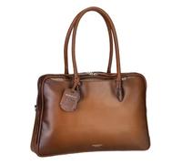Burkely Pelle borsa da ufficio laptop bag Ledger Workbag 15,6" Cognac marrone