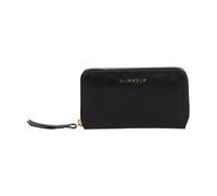 Burkely Pelle portafoglio Fine Florence Zip Around Wallet Black nero