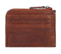 Burkely Portacarte di credito Avery antico RFID in pelle 11 cm marrone