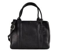 Burkely Soft Skylar Borsa a spalla Vera Pelle 25 cm nero