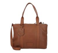 Burkely Soft Skylar Borsa a spalla Vera Pelle 36 cm Vano porta PC marrone