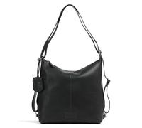 Burkely Soft Skylar Borsa a zainetto nero, pelle, donna, 10L