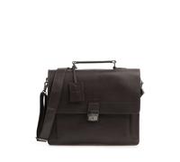 Burkely Cartella Scott vintage in pelle 38 cm marrone