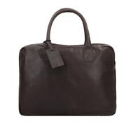 Burkely Vintage Taylor Worker Cartella marrone scuro, pelle, uomo