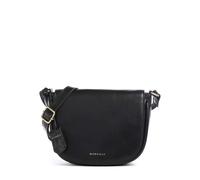 Burkely Vintage Veda Borsa a tracolla nero, pelle, donna
