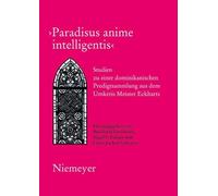 Burkhard Hasebrink Paradisus anime intelligentis (Copertina rigida)