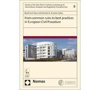 Burkhard Hess From Common Rules to Best Practices in European (Copertina rigida)