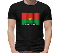 Burkina Faso Bandiera T-Shirt - Ouagadougou - Paese - Africa - Viaggio -