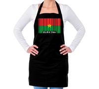 Burkina Faso Bandiera Unisex Grembiule - Ouagadougou - Paese - Africa - Viaggio