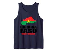 Burkina Faso: Burkinabe Burkina faso donne Burkina bandiera faso Canotta