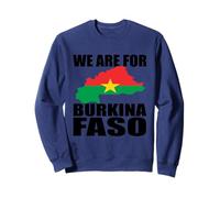 Burkina Faso: Burkinabe Burkina faso donne Burkina bandiera faso Felpa