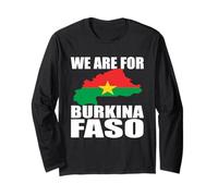 Burkina Faso: Burkinabe Burkina faso donne Burkina bandiera faso Maglia a Manica