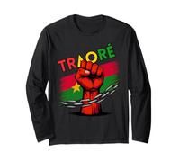 Burkina Faso Camicia Ibrahim Traoré Thomas Sankara Traore Maglia a Manica