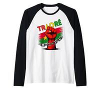 Burkina Faso Camicia Ibrahim Traoré Thomas Sankara Traore Maglia con Maniche Raglan