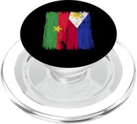 Burkina Faso Filippine Mezza Bandiera Burkina Faso Filippina PopSockets PopGrip per MagSafe