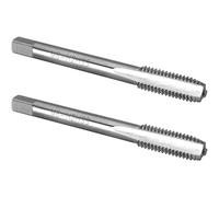Burkit 2pcs M8 X 1.25 Filettatura Maschio Destro, HSS M8 X 1.25 Dritto scanalato Macchina Maschio