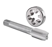 Burkit 3/4 "-16 UNF Tap and Die Set mano sinistra, 3/4 x 16 UNF filettatura macchina rubinetto e dado rotondo