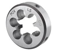 Burkit M24 metrica x 1,5 matrice di filettatura rotonda, filettatura a macchina M24 x 1,5 muore mano destra