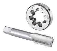 Burkit M27 X 2 Maschio e Die Set mano destra, M27 x 2.0 Filettatura macchina Tap e Round Die
