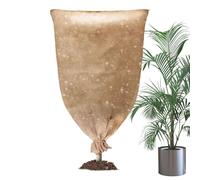 Burlap Bags for Plants - Winter Freeze Protection Covers for Garden Use | Reusable Sack Cloth Wrap for Vegetables, Flowers, Trees | Frost, Snow, Rain Shield for Outdoor Yard Gardening
