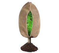Burlap Plants Winter, Plant Covers And Protection Bags, Frost Protector Wrap Sack for Tree Shrub Flower Garden Against Freeze Rain Snow Cold Outdoor Weather 80x120cm