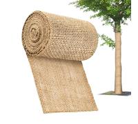 Burlap Tree Wrap - Frost Breathable Cloth Guard, Natural Tree Trunk Fabric Covers | Protective Insulating Design, Easy to Secure and Remove, Ideal for Shrubs Plants Garden Yard Pathway Backyard