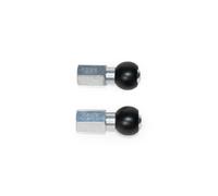 Burley Unisex - Adulto M10 Adattatore, Argento, Taglia unica