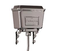 Burlington Alto Livello Alluminio Cisterna, Bianco, Nero, Brushed, Cromo Lucido