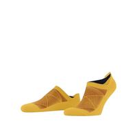 Burlington Athleisure M Sn morbidi traspiranti asciugatura rapida bassi tinta unita 1 paio, Calzini corti Uomo, Giallo Mustart 1318, 43-46