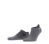 Burlington Athleisure M Sn morbidi traspiranti asciugatura rapida bassi tinta unita 1 paio, Calzini corti Uomo, Grigio Light Grey Melange 3775, 43-46