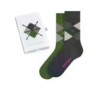 Burlington Basic Gift Box W So cotone fantasia confezione di 2 paia, Calzini Donna, Multicolore Goldy 0099, 36-41